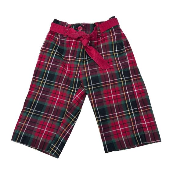 Janie and Jack Other - Janie and Jack Red and Green Plaid Pants size 18-24 months